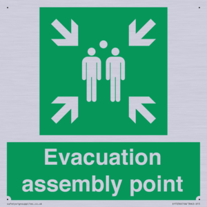 Evacuation assembly point